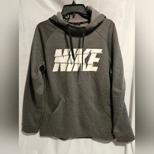 Nike Dark Gray Pullover Hoodie Size S.